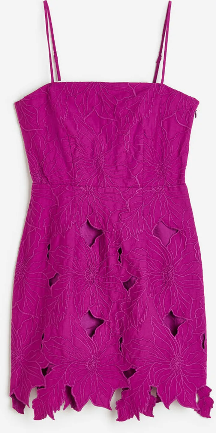 Embroidered Cotton Dress