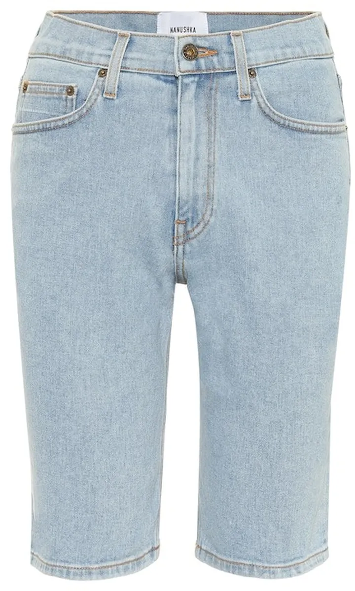 Kiki stretch-denim shorts