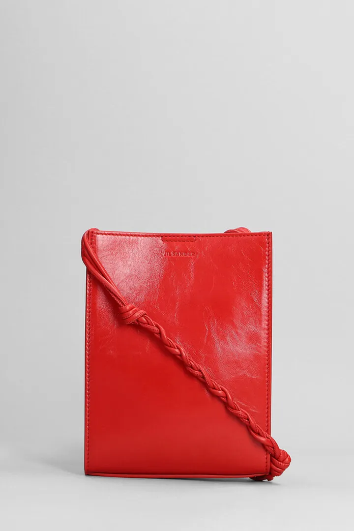 Tangle Sm Shoulder Bag In Red Leather