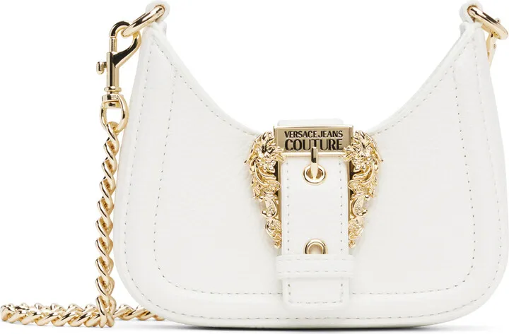 Versace Jeans Couture White Couture I Bag