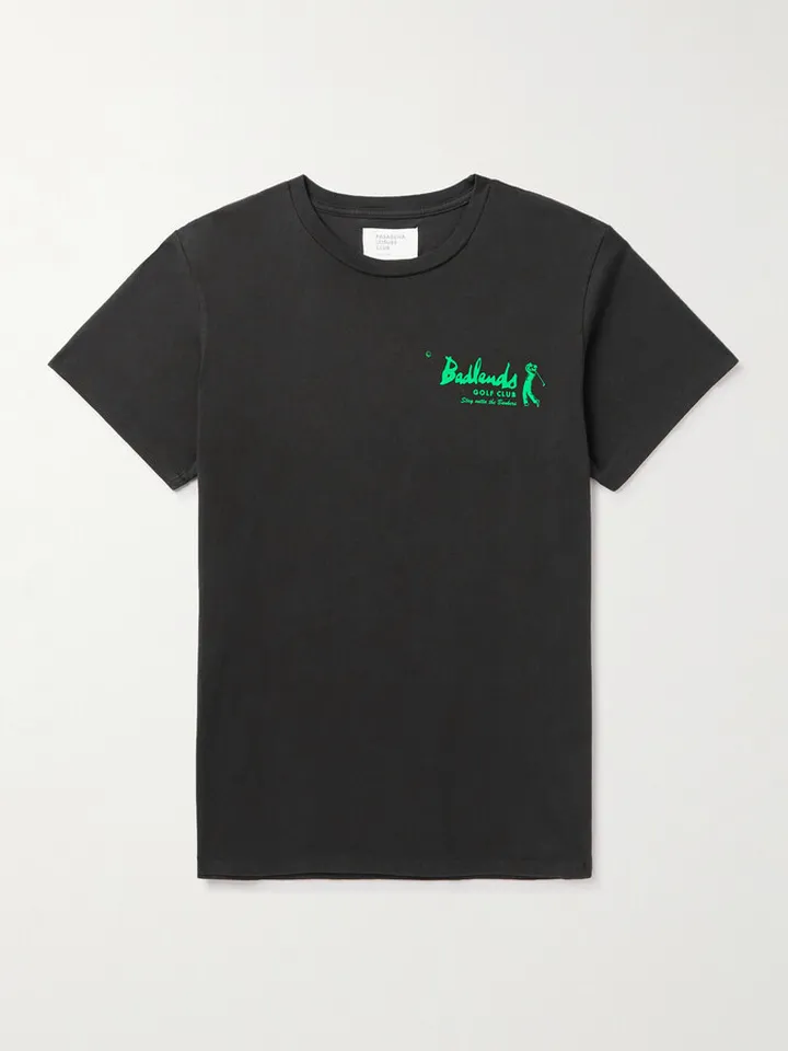 Badlands Printed Cotton-Jersey T-Shirt