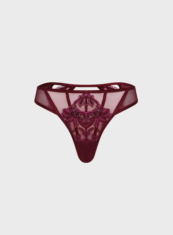 High Leg Thong