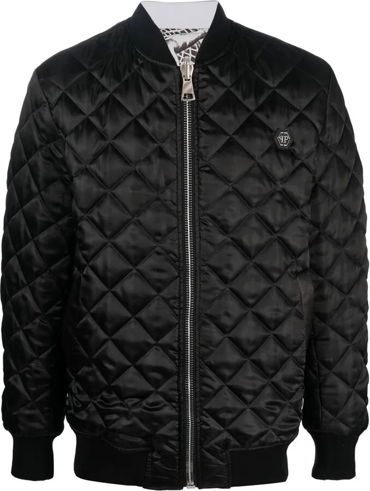 Reversible Quilted Bomber Jacket