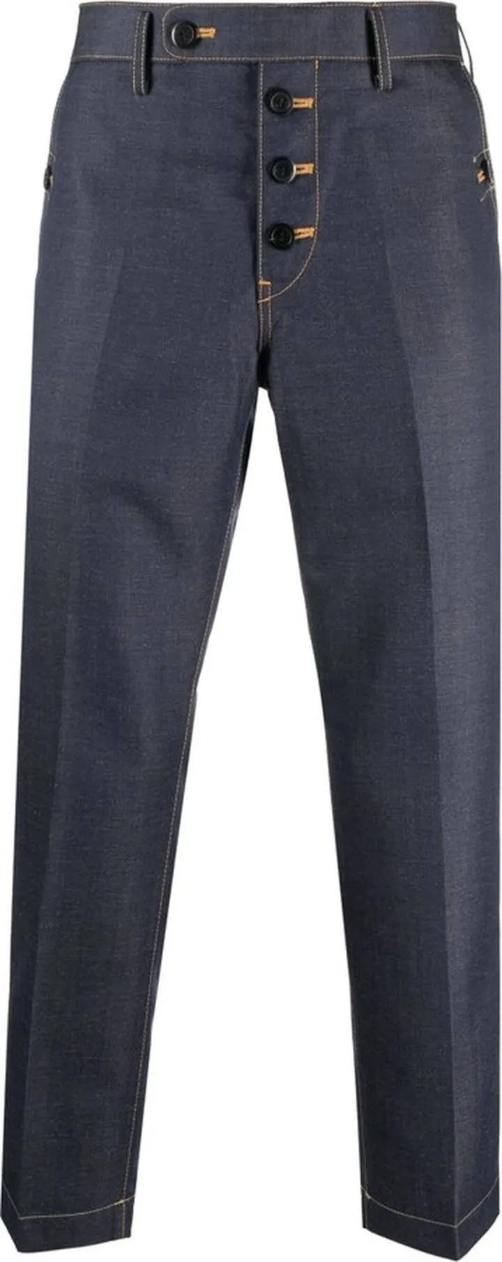 Cropped Wool Trousers