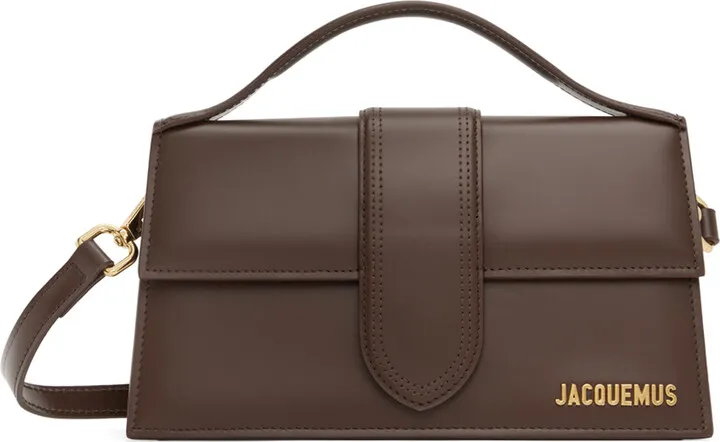 Jacquemus Brown Le Raphia 'Le Grand Bambino' Bag
