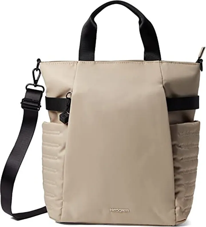 Hedgren Surge - Sustainably Made Tote (Cashmere Beige) Handbags