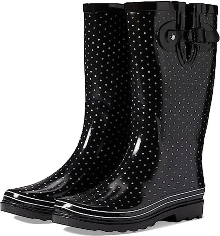 Western Chief Printed Tall Rain Boot (Chevron Dot) Women's Rain Boots