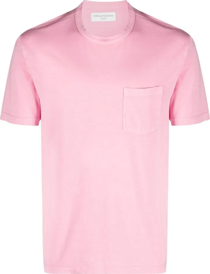 mélange short-sleeve T-shirt