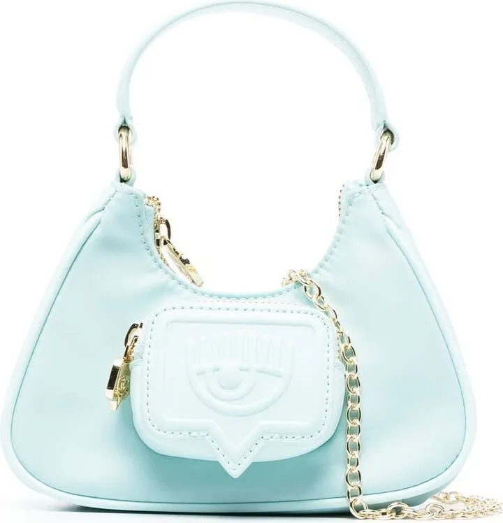 Eyelike-motif tote bag