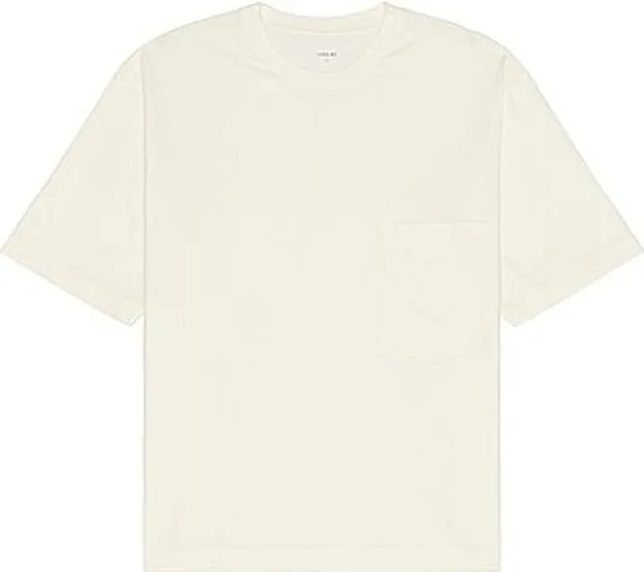 Lemaire Short Sleeve T-shirt in Cream