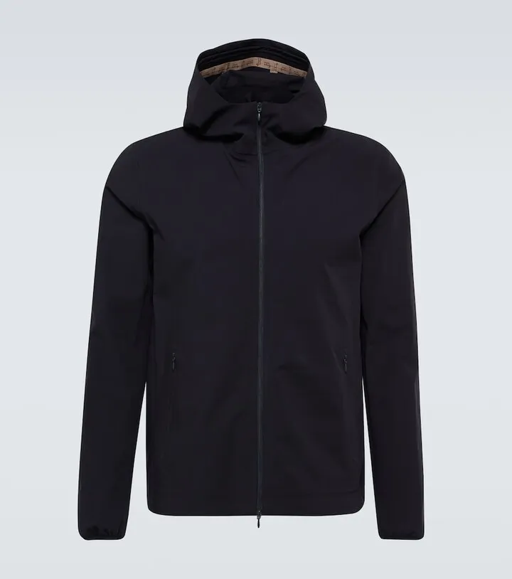 Essence hooded bomber jacket