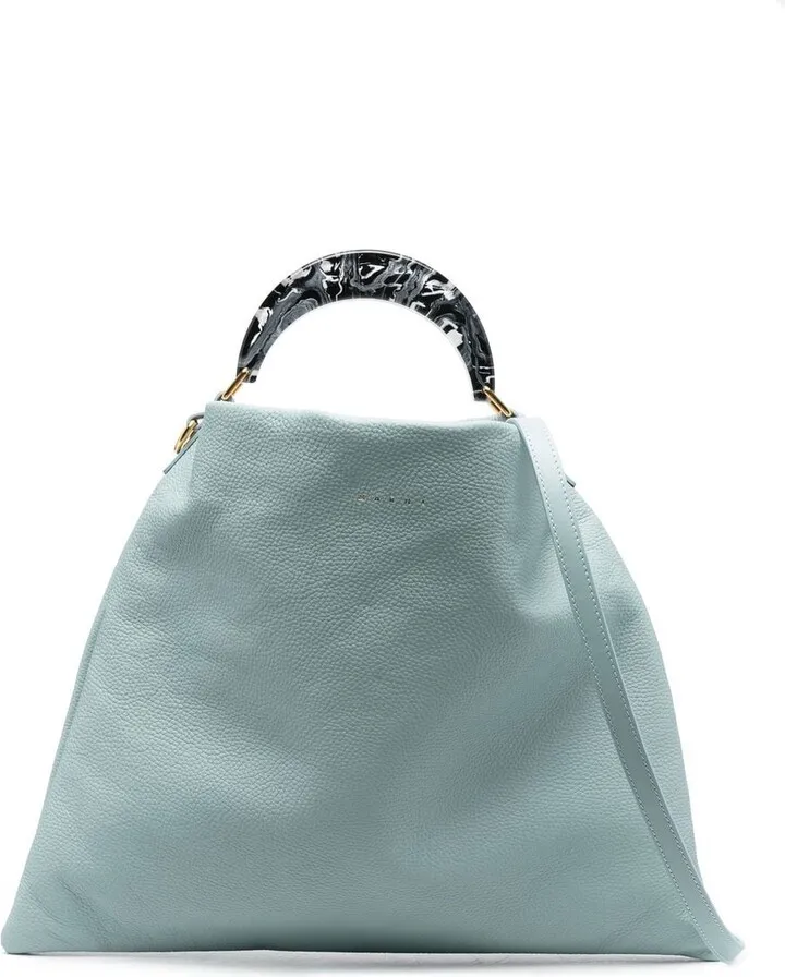 medium Venice leather tote bag