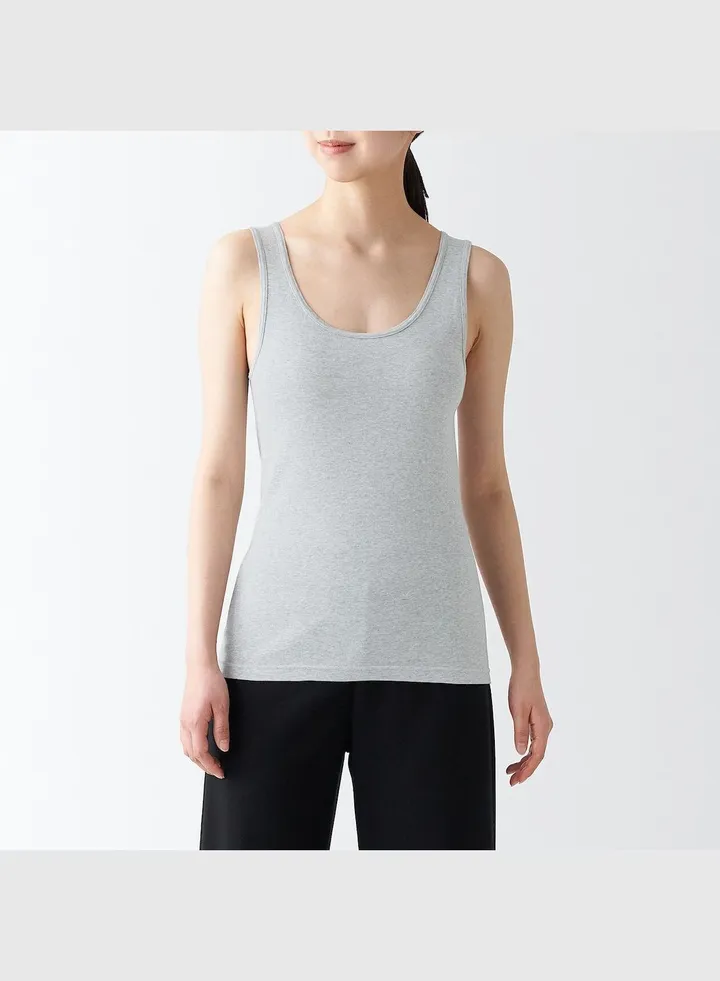 Cotton Ribbed Tank Top