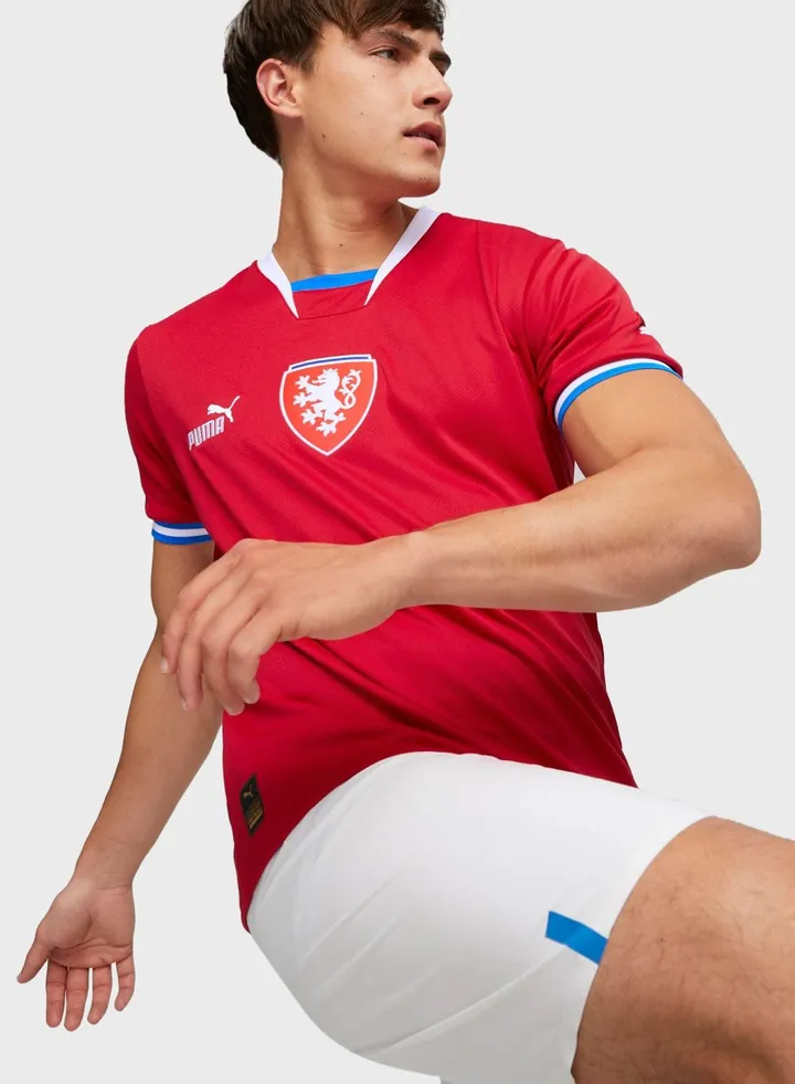 Czech Home Men Football Jersey