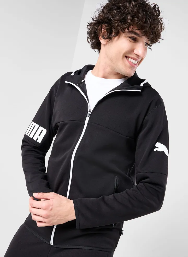 Power Cat Full-Zip Hoodie