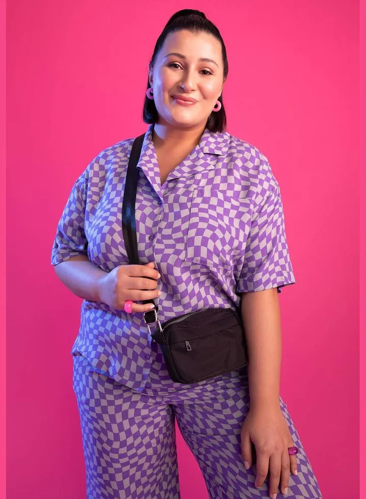 Regular Fit Short Sleeve Polka Dot Print Big Size Shirt