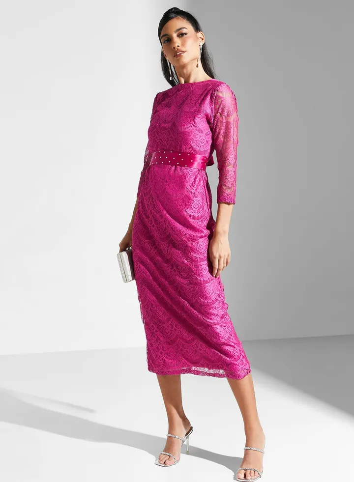Lace Detail Dress