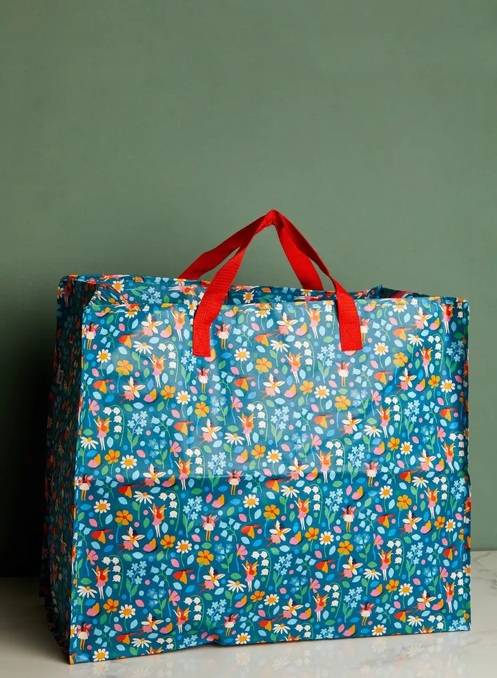 Fairies In The Garden Jumbo Storage Bag
