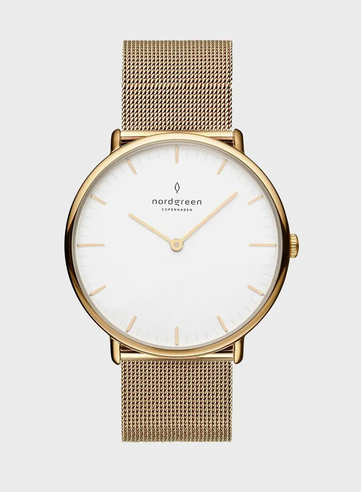 Casual Round Analog Watch