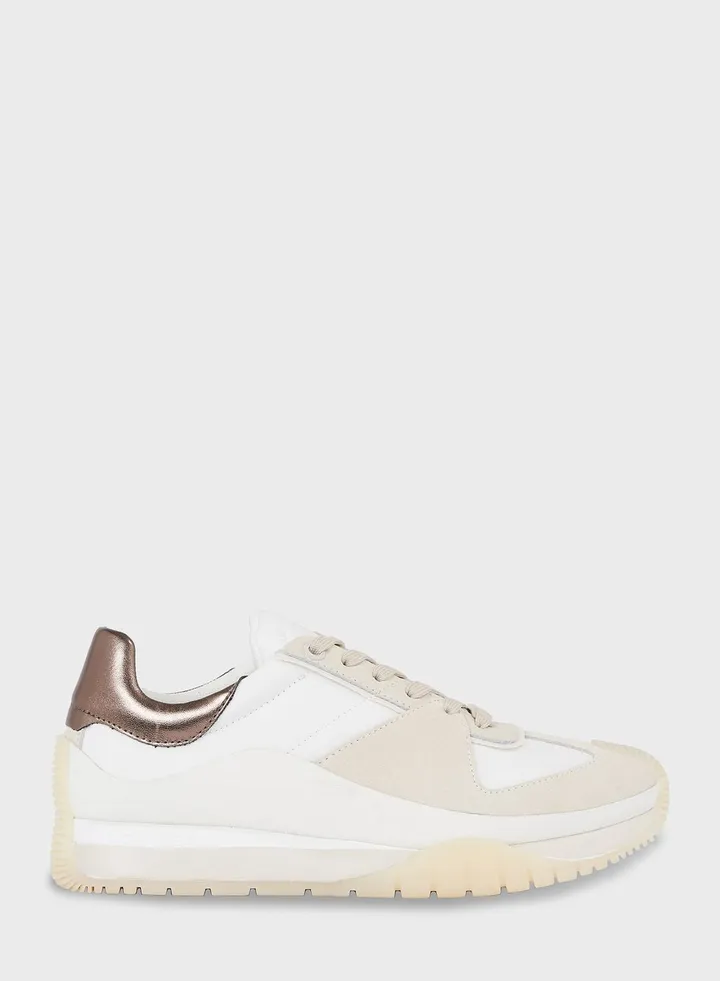 Lace Up Low Top Sneakers