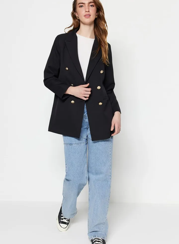 Buttion Detail Jacket