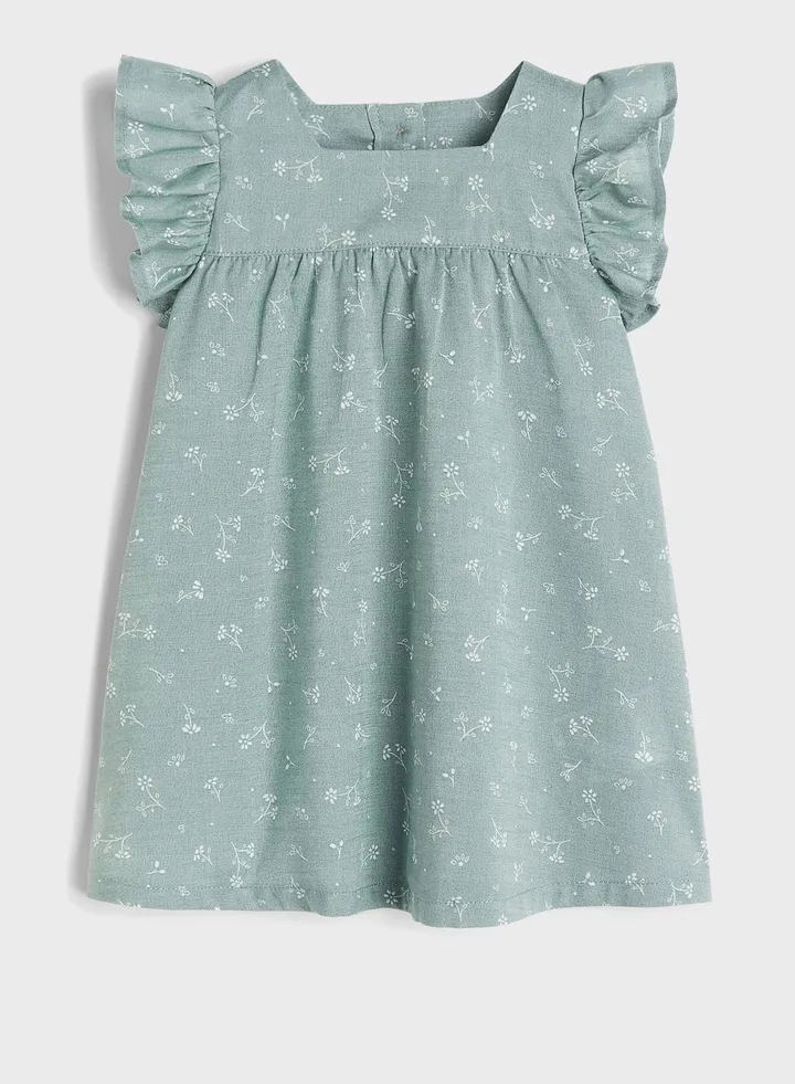 Kids Floral Midi Dress