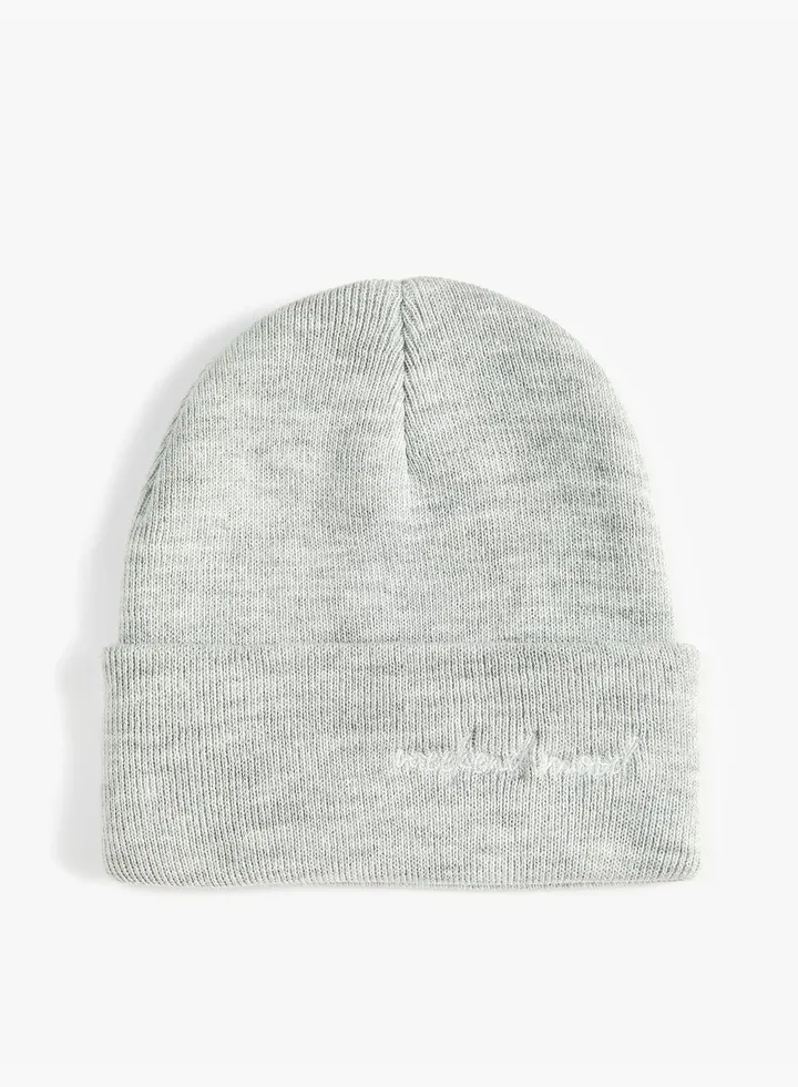 Rib-Knit Beanie