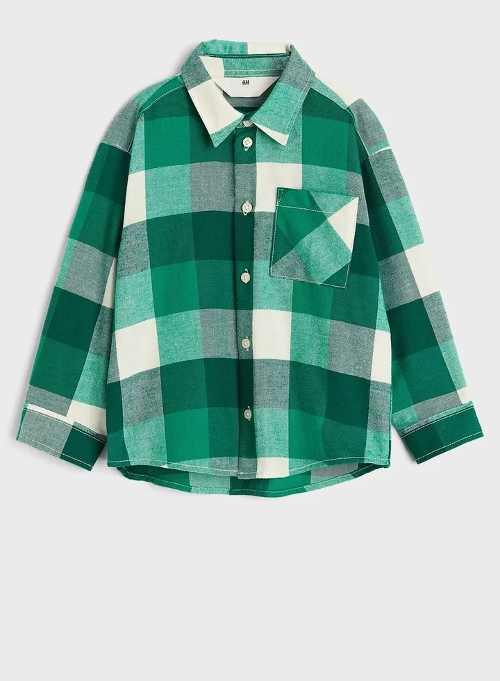 Kids Checks Flannel Shirt