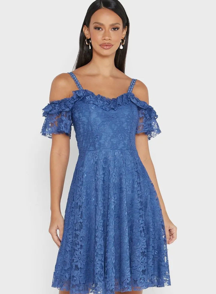 Cold Shoulder Dress