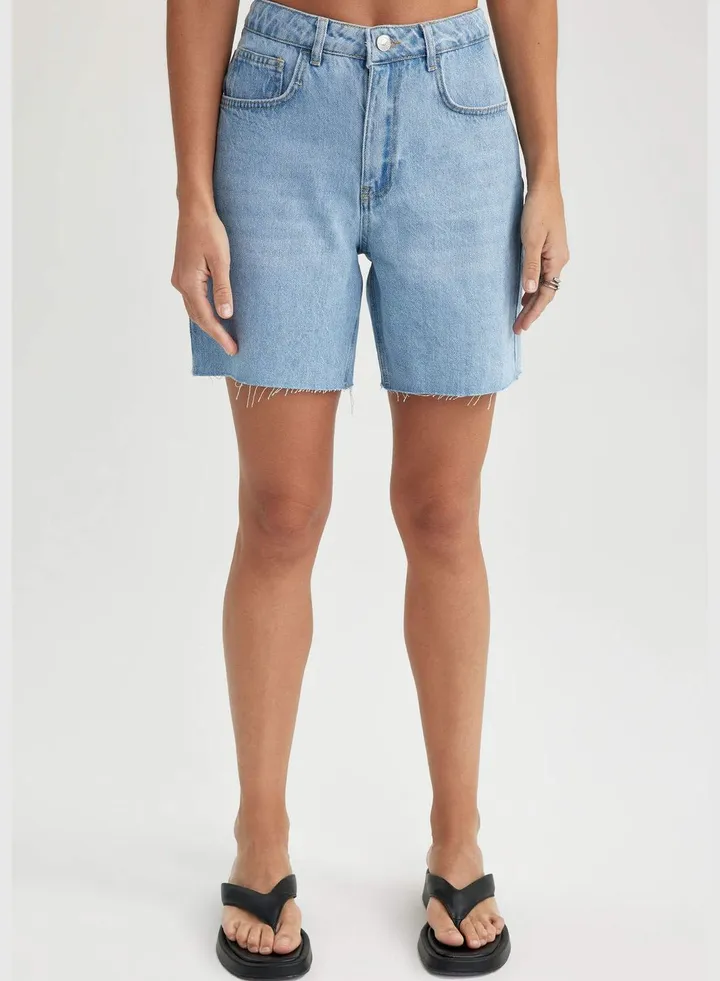 Woman Denim Bermuda