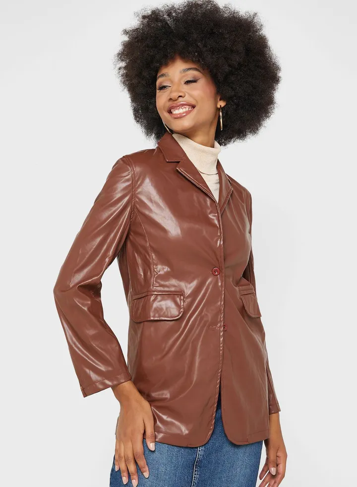 Leather Coat