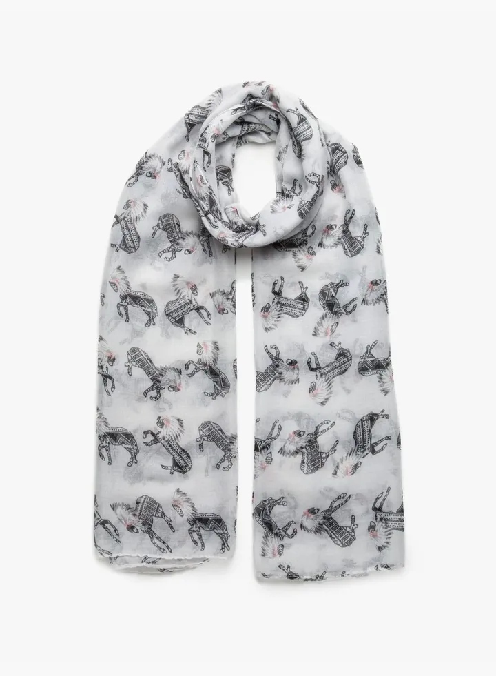 Patterned Shawl