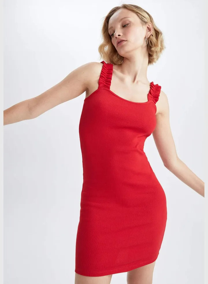 Woman Knitted Short Sleeve T-Shirt