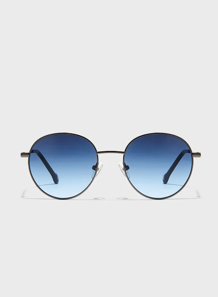 Turn Around Round Sunglasses