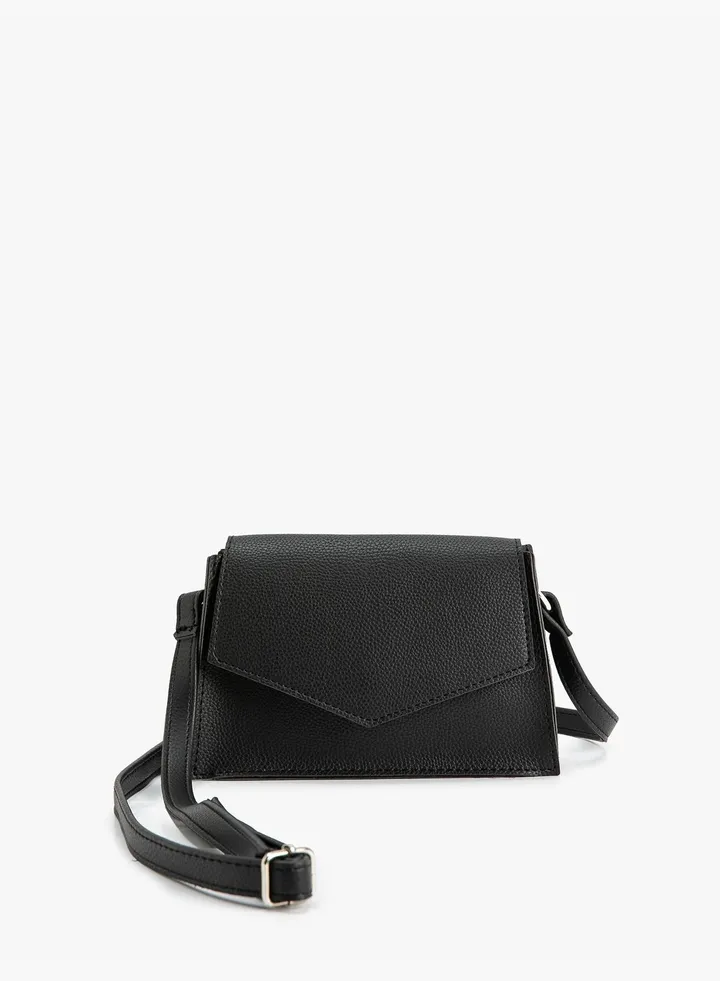 Mini Cross Bag Faux Leather Thin Straps