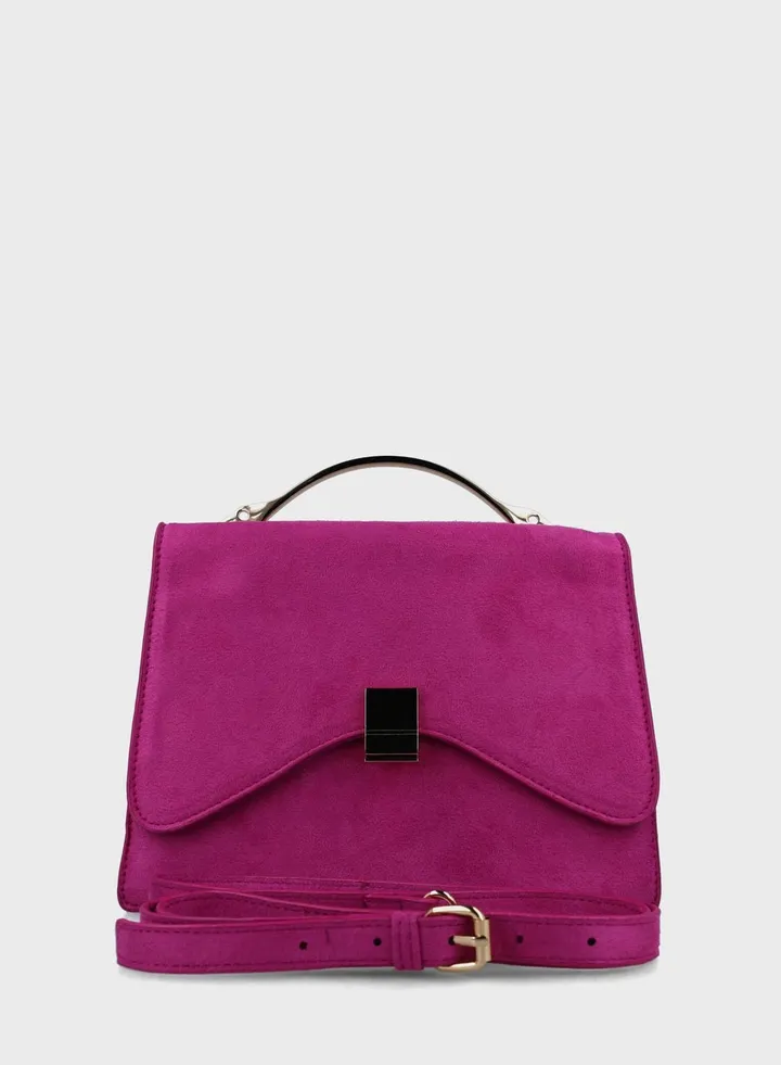Corsica Solid Satchel Bag