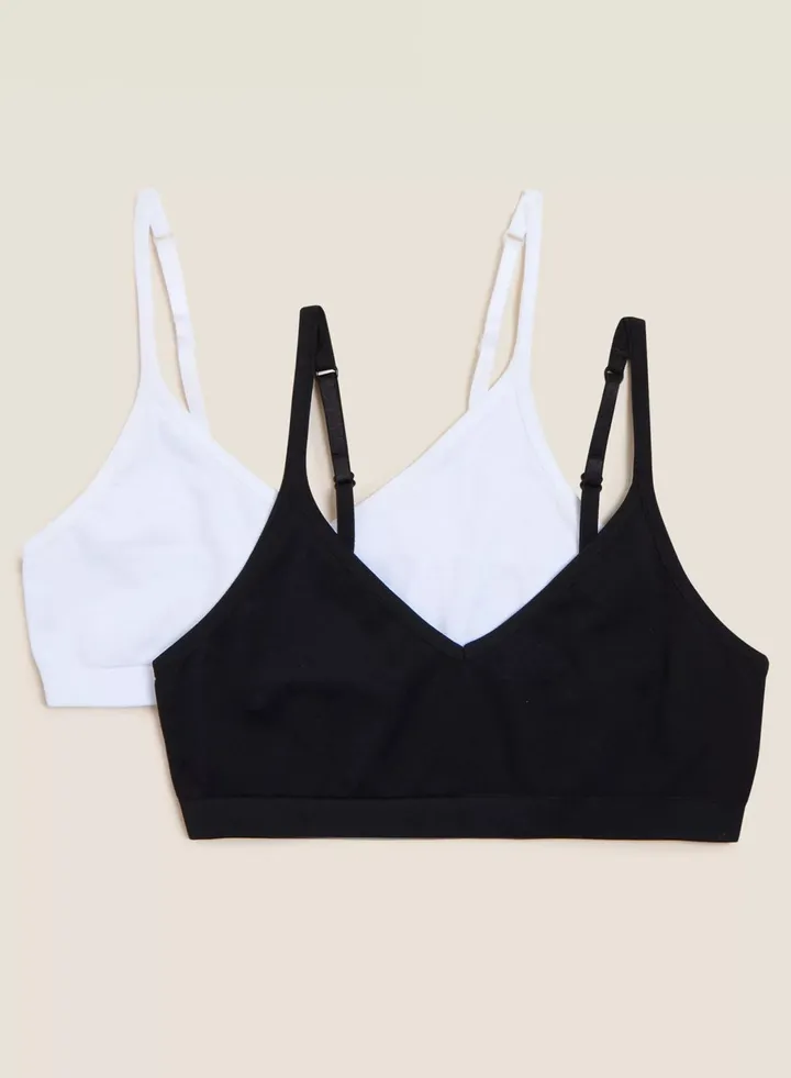 Kids 2 Pack Crop Tops
