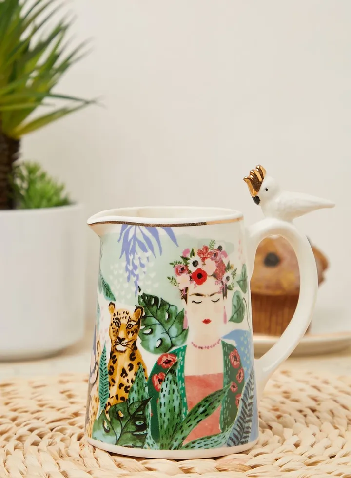 Frida Kahlo Tropical Jug
