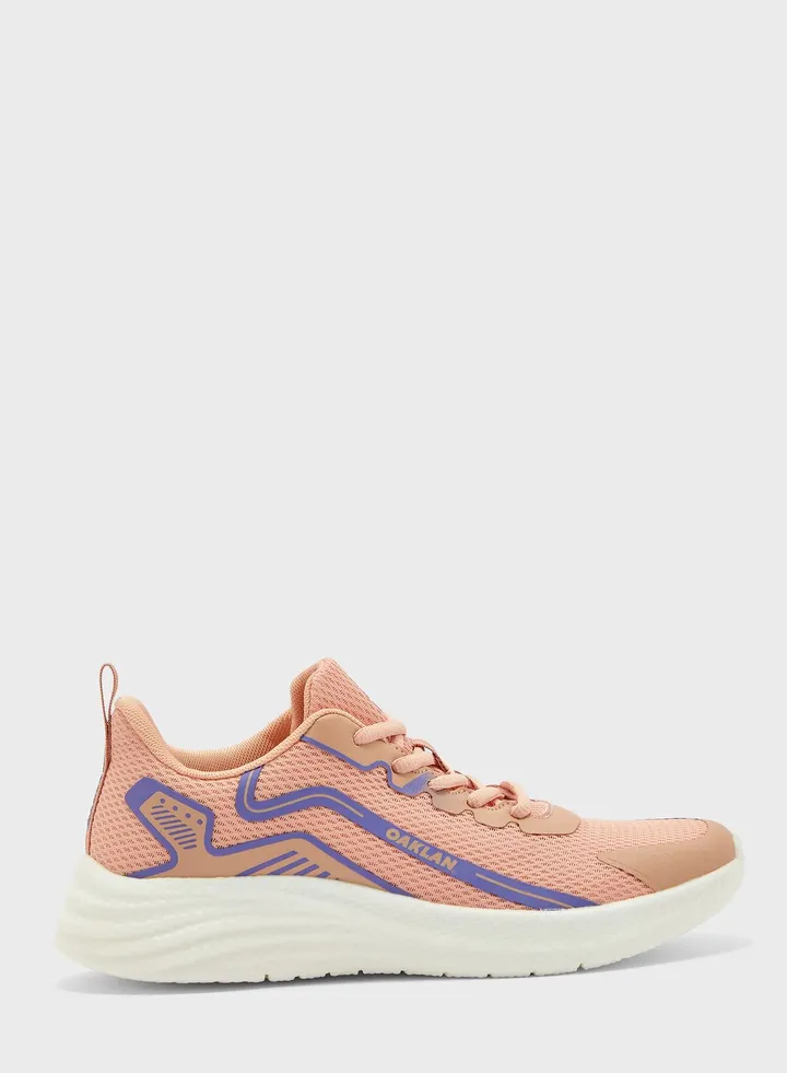 Lace Up Low Top Sneakers
