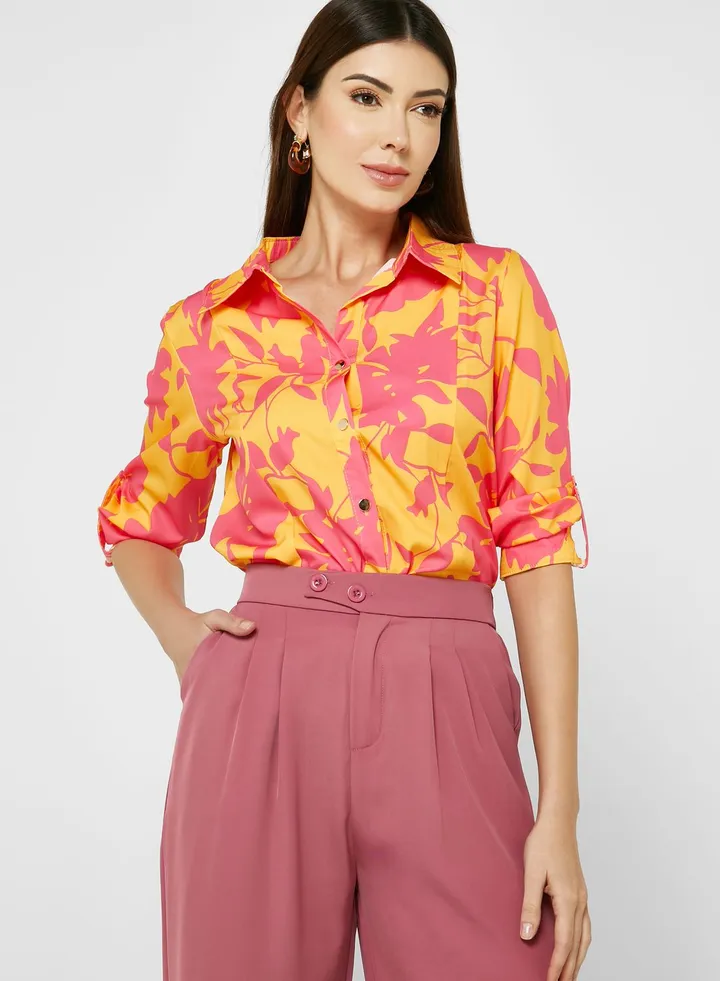 Floral Print Shirt