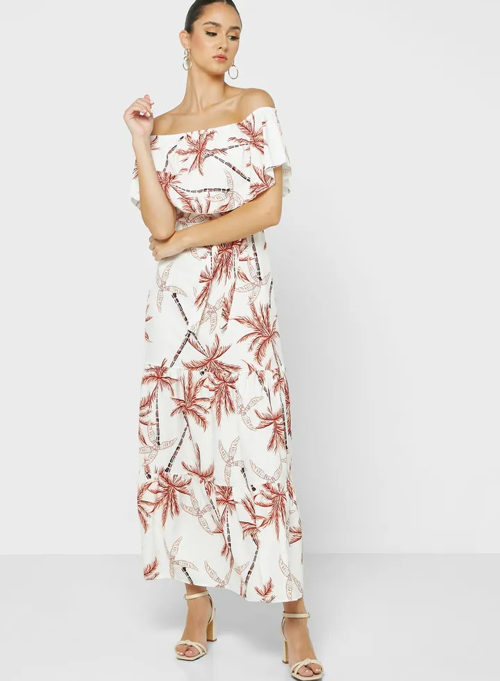Bardot Printed Dress