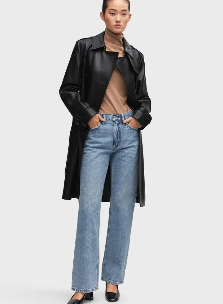 Longline Trench Coat