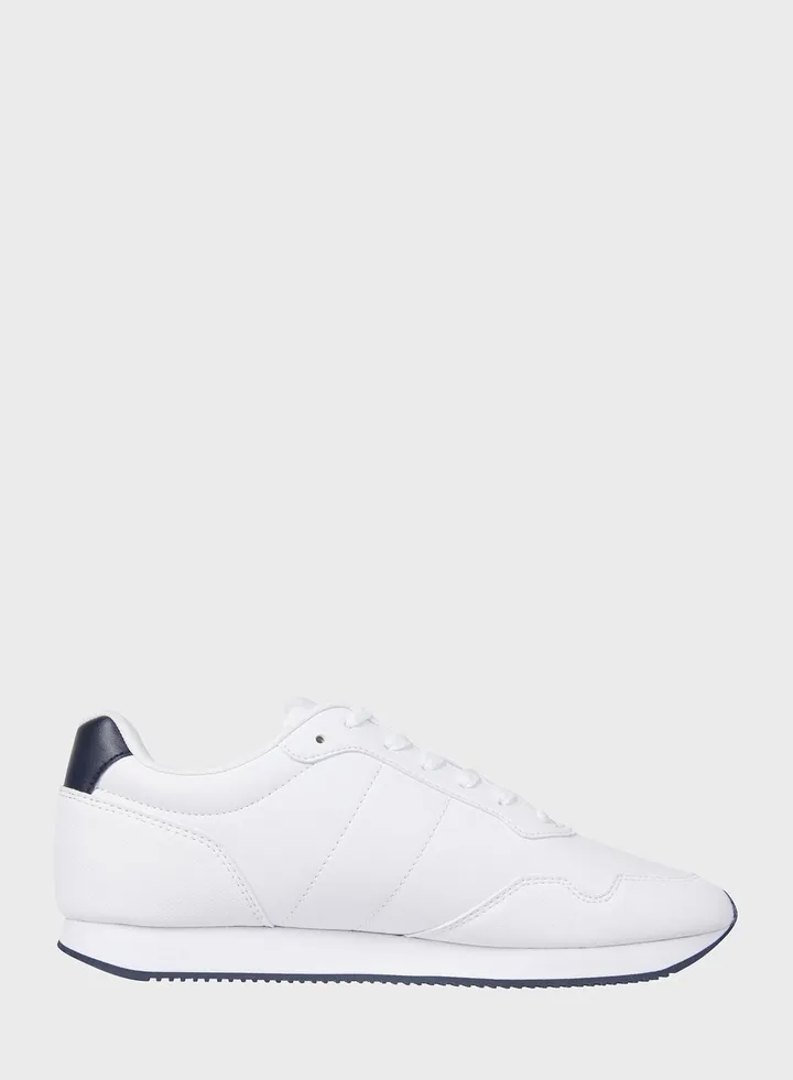 Striped Lace Up Sneakers