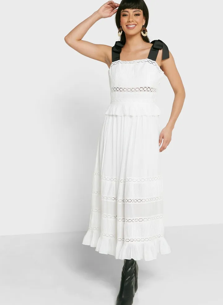 Strappy Knitted Dress