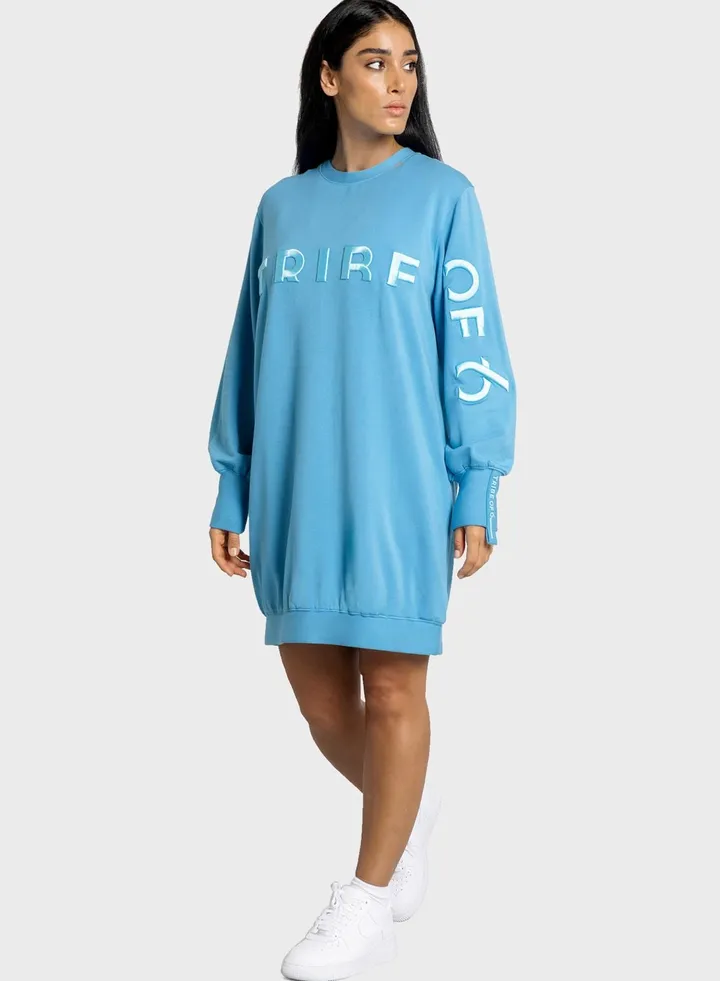 Britney Graphic Sweatshirt Dress
