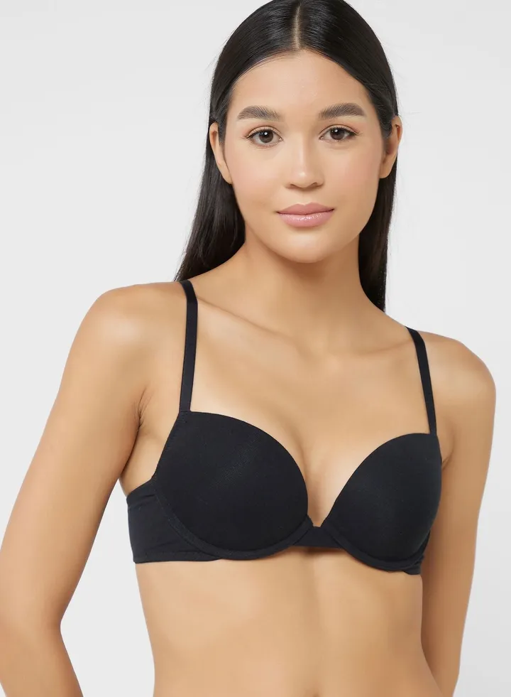Plunge Neck Bra