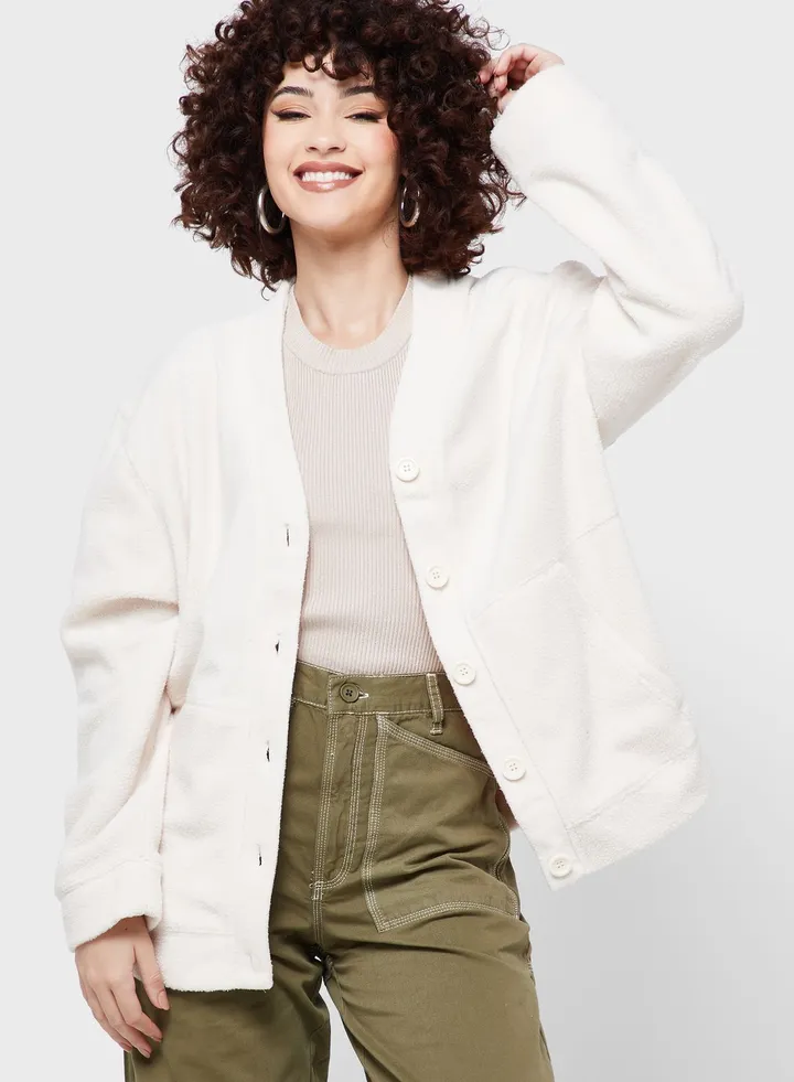 Pocket Detail Knitted Cardigan