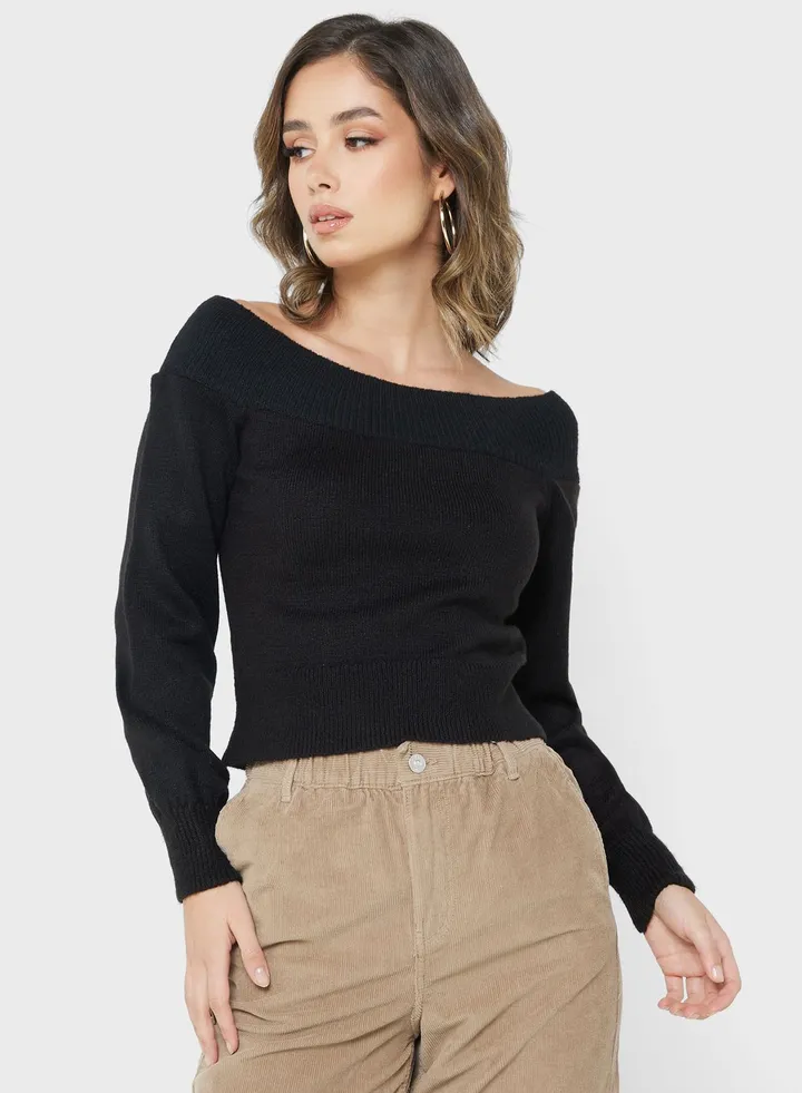 Bardot Knitted Sweater