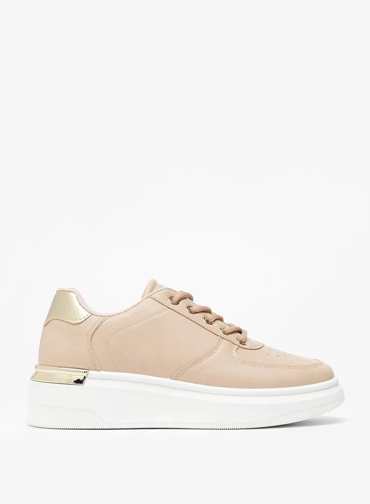 Lace Up Low Top Sneakers