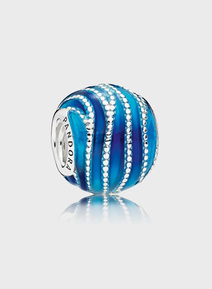 Blue Wave Charm